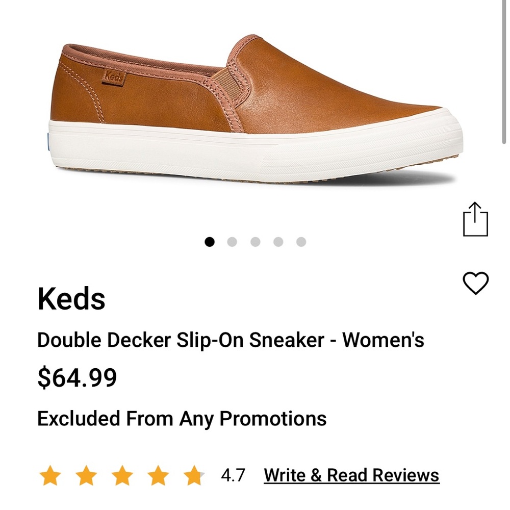 Keds Double Decker Slip-On Shoes